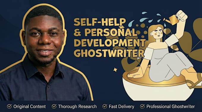 ghostwrite a self help and personal development book