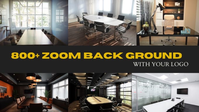 Make attractive zoom virtual background with your logo by ...