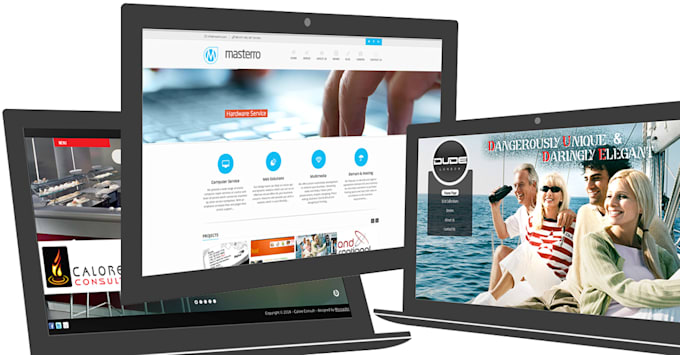 design and develop fully responsive website