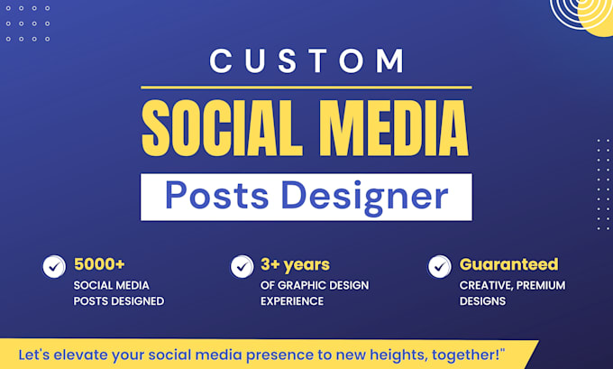 create captivating posts for your social media