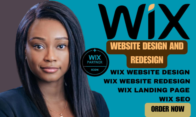I will wix website design, wix website redesign or redesign wix website
