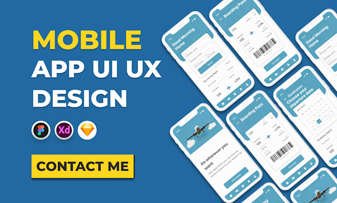 Design web, mobile app ui ux, or landing page, figma website mockup by ...