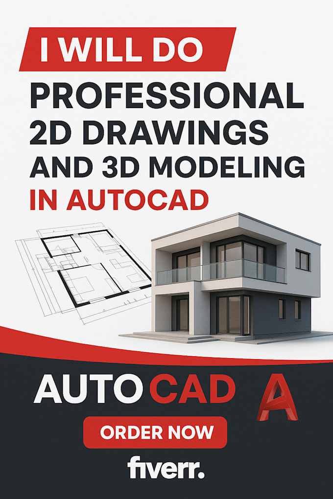 do professional autocad drawings for civil and architectural projects