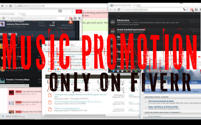 Hire a freelancer to promote your music professionally