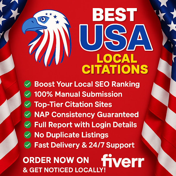 build top 350 USA local citations