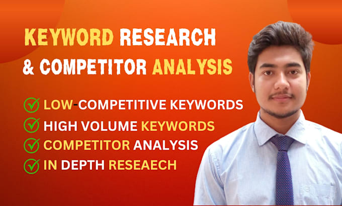 do SEO keyword research and competitor analysis