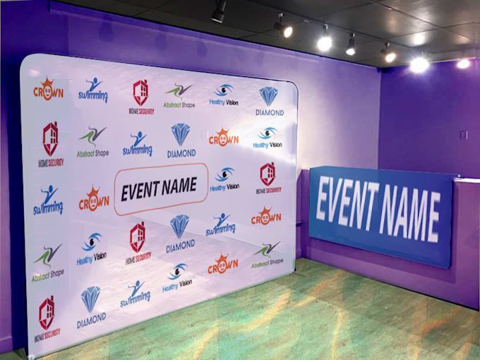 creative backdrop media wall design service pro