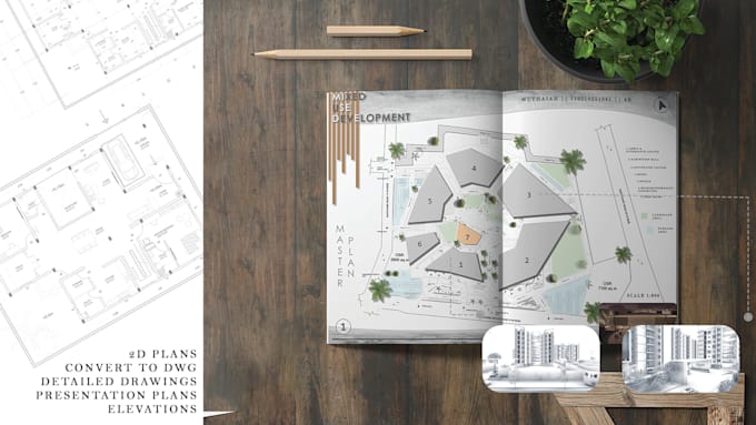 do professional autocad 2d floor plan, house plan and building plan