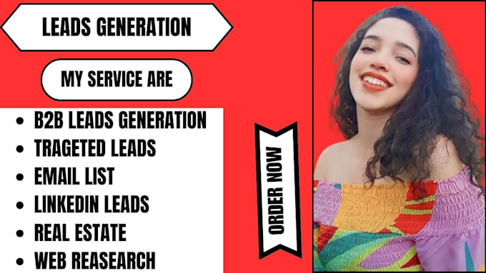 do b2b lead generation, linkedin leads, lead generation and web research