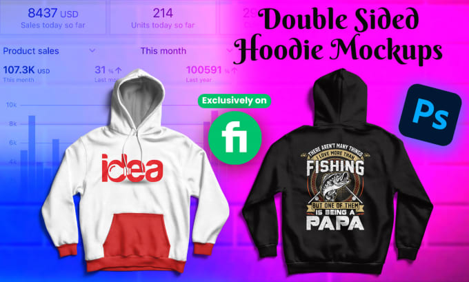 Hoodies with designs best sale on them