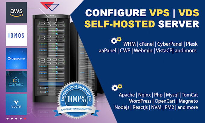 setup, configure dedicated, vps, whm, hosting, cpanel, cyberpanel,