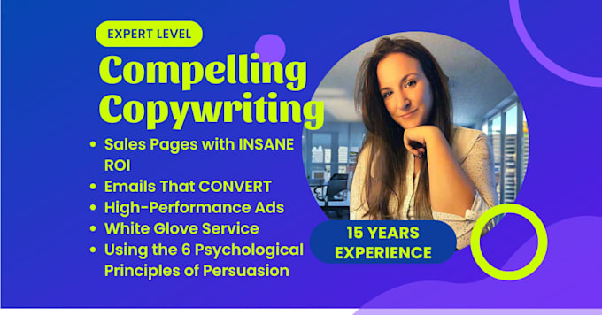 craft expert copy that compels your customers to buy now