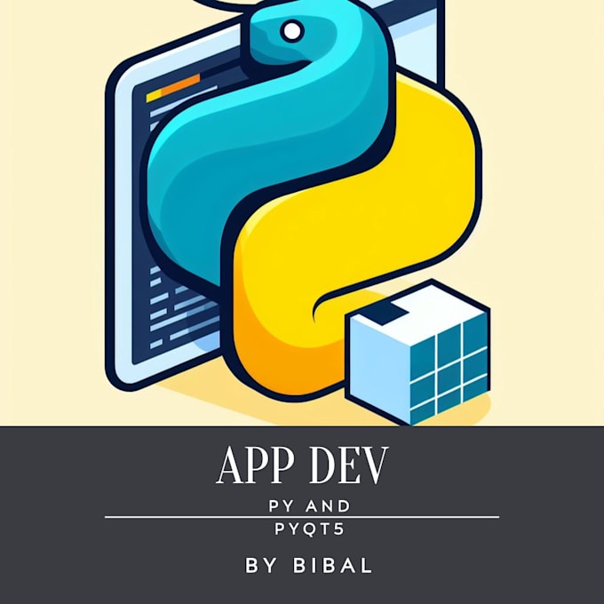 Create a desktop application for you with python and pyqt5 by Bibal_ch ...