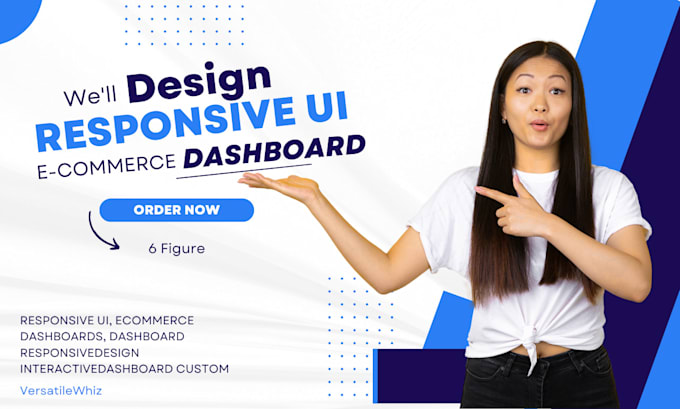 design responsive ui, dashboard ui, and ecommerce dashboard