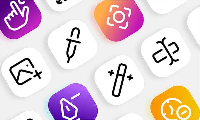 do custom icon design for you