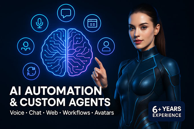 create custom ai agents, avatars, automation tools for you