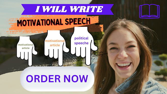 write you an educative, motivational and persuasive speech