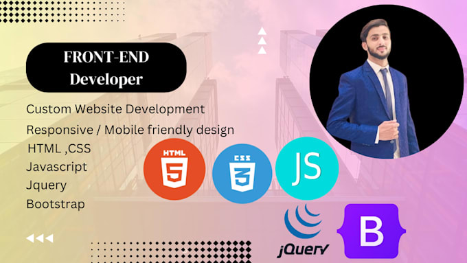 Create and design a responsive website using html css and js by ...