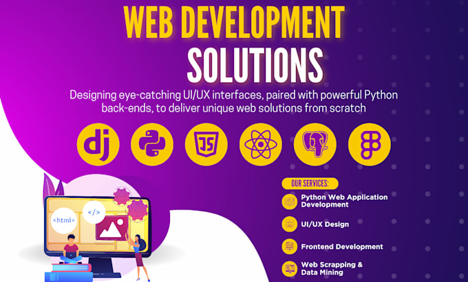be your python developer and django expert for your web apps
