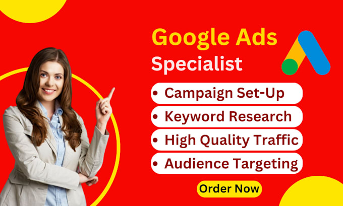 setup and optimize your google ads campaigns , PPC campaign