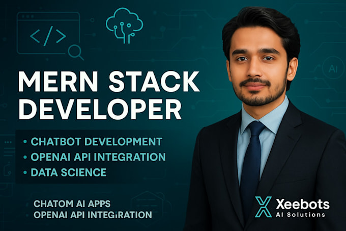develop next gen ai chatbots with gpt 4 openai and  mern stack