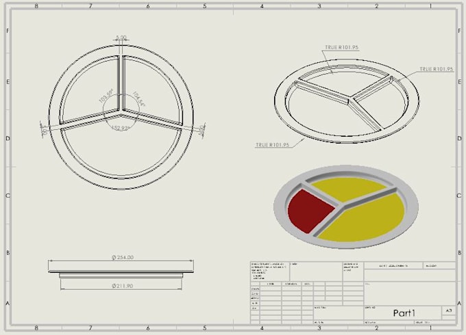 do engineering drawing for cad models