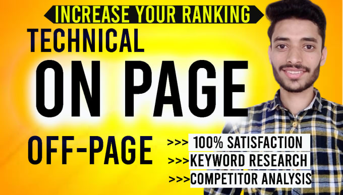 optimize your wordpress website and shopify store as an onpage SEO specialist