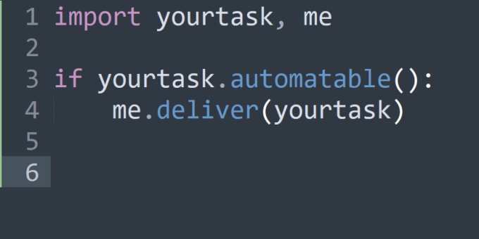 Automate Your Windows Tasks With A Python Script By Mealk Fiverr Automate Your Windows Tasks With A Python Script By Mealk Fiverr