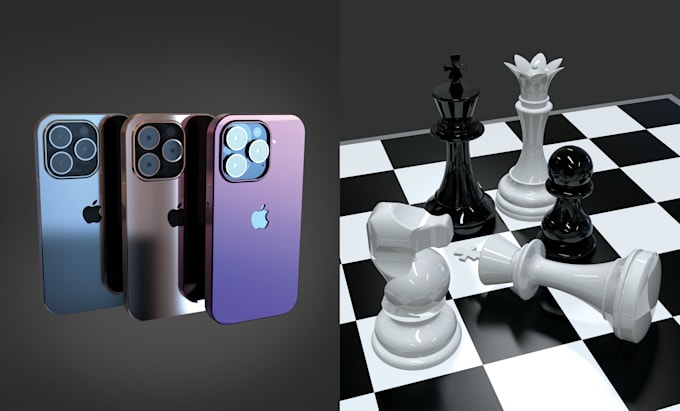 do professional 3d modeling and rendering
