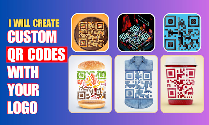 create a qr code with your logo for your website or brands
