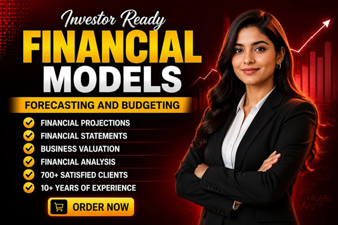 build excel financial models, forecasts, budgets and projections analysis report