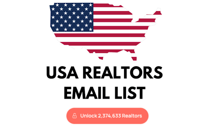send you a list of USA realtors