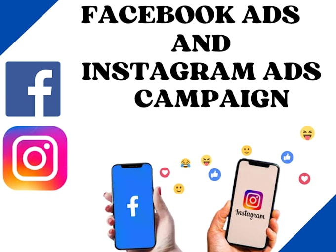 do facebook ads, marketing, fb ads campaign for leads and sales, instagram ads
