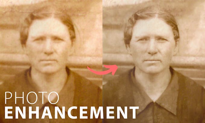 enhance, sharpen, denoise, unblur and upscale low quality photos