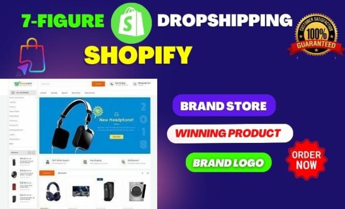 Build high converting 7 figure profitable drop shipping shopify store ...
