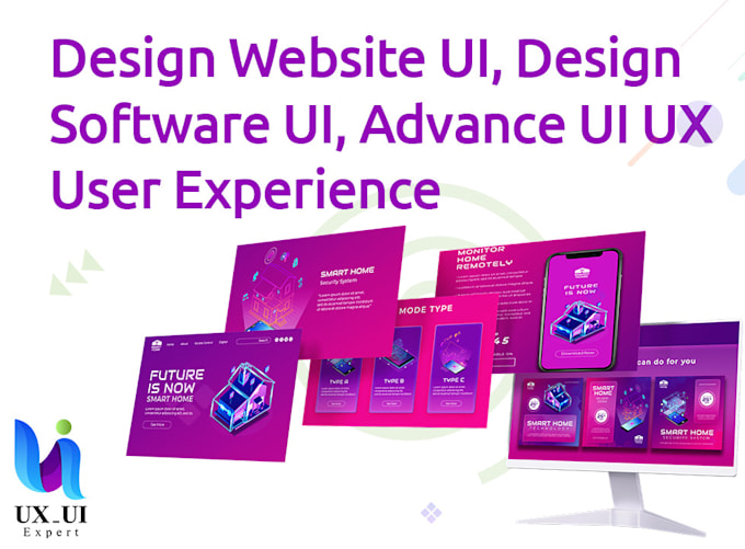 Do fast perfect website ui ux design expert by Efaida | Fiverr
