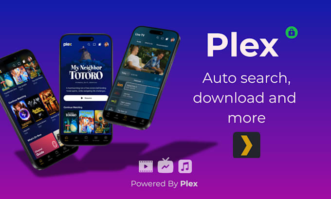build a automated plex or jellyfin media server with iptv