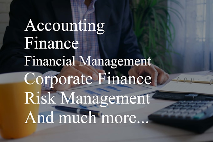 Be your corporate finance and business finance tutor by Bilawa1 | Fiverr