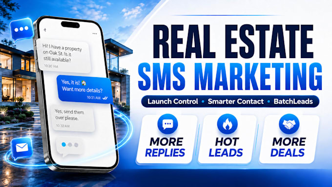 do sms marketing using launch control, smarter contact or batchleads