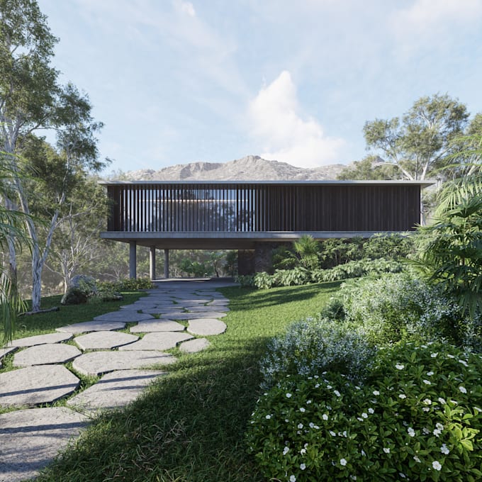 create photorealistic architectural renders and landscaping