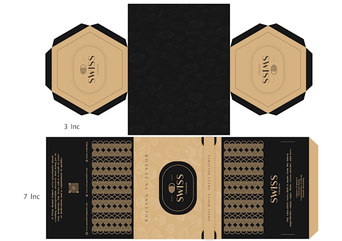 do packaging box design, food, cloths packaging box design