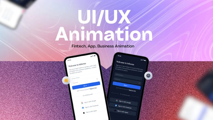 do UI UX saas, app business, explainer fintech sales, product video animation,