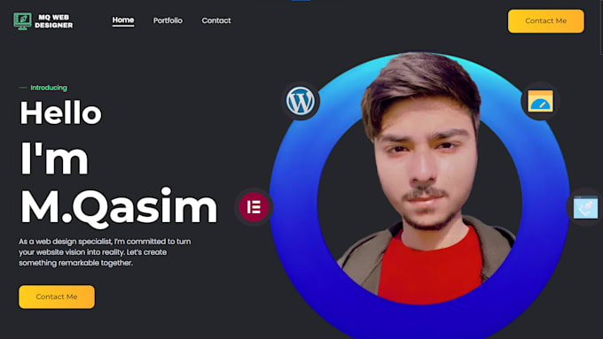 Build A Dynamic Personal Portfolio Website For You By M Qasim 95 Fiverr Build A Dynamic Personal Portfolio Website For You By M Qasim 95 Fiverr