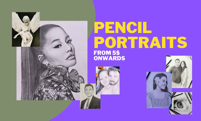 do pencil portraits of your loved ones or your pets