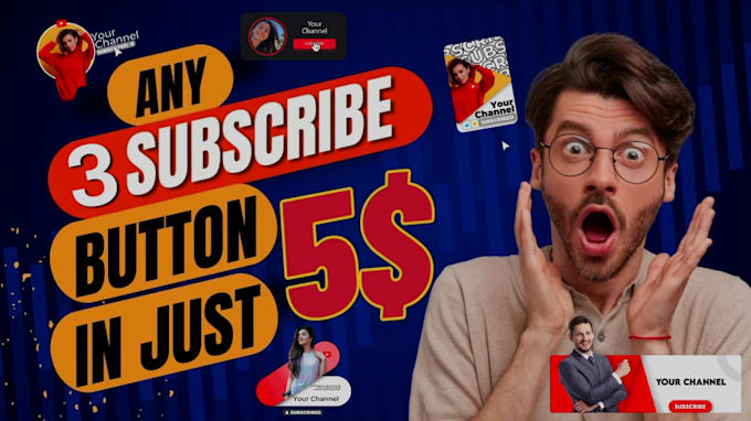 make brilliant subscribe button animation for youtube