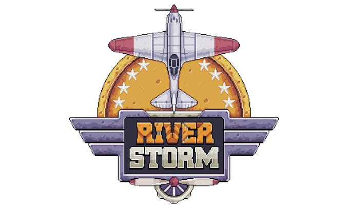 make a pixel art logo for your game or brand