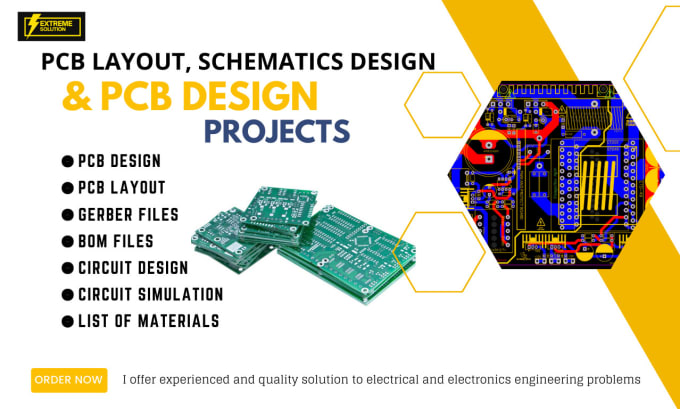 Create pcb design, pcb layout, and schematic design for you by Mr_mech1 ... Circuit Diagram