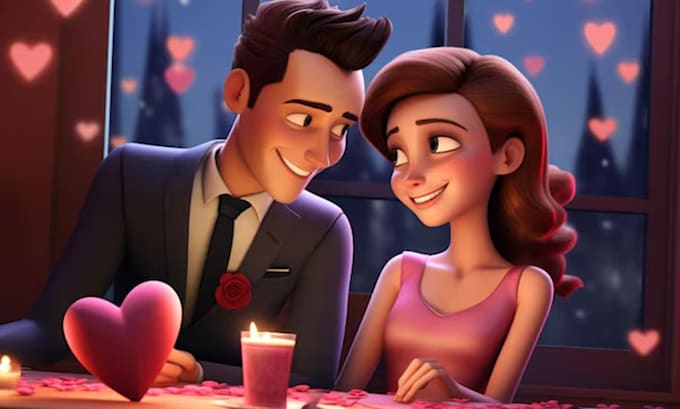 create a personalized love story trailer for your proposal