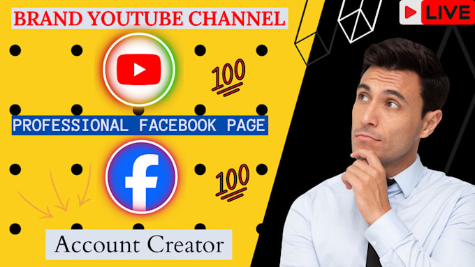 professional youtube facebook account creator