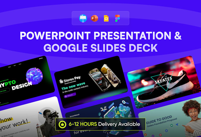 design google slide presentation or powerpoint presentation template